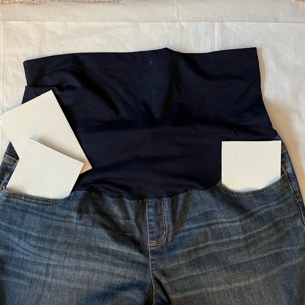 Liz Lange maternity jeans/ size 16 - Picture 7 of 8